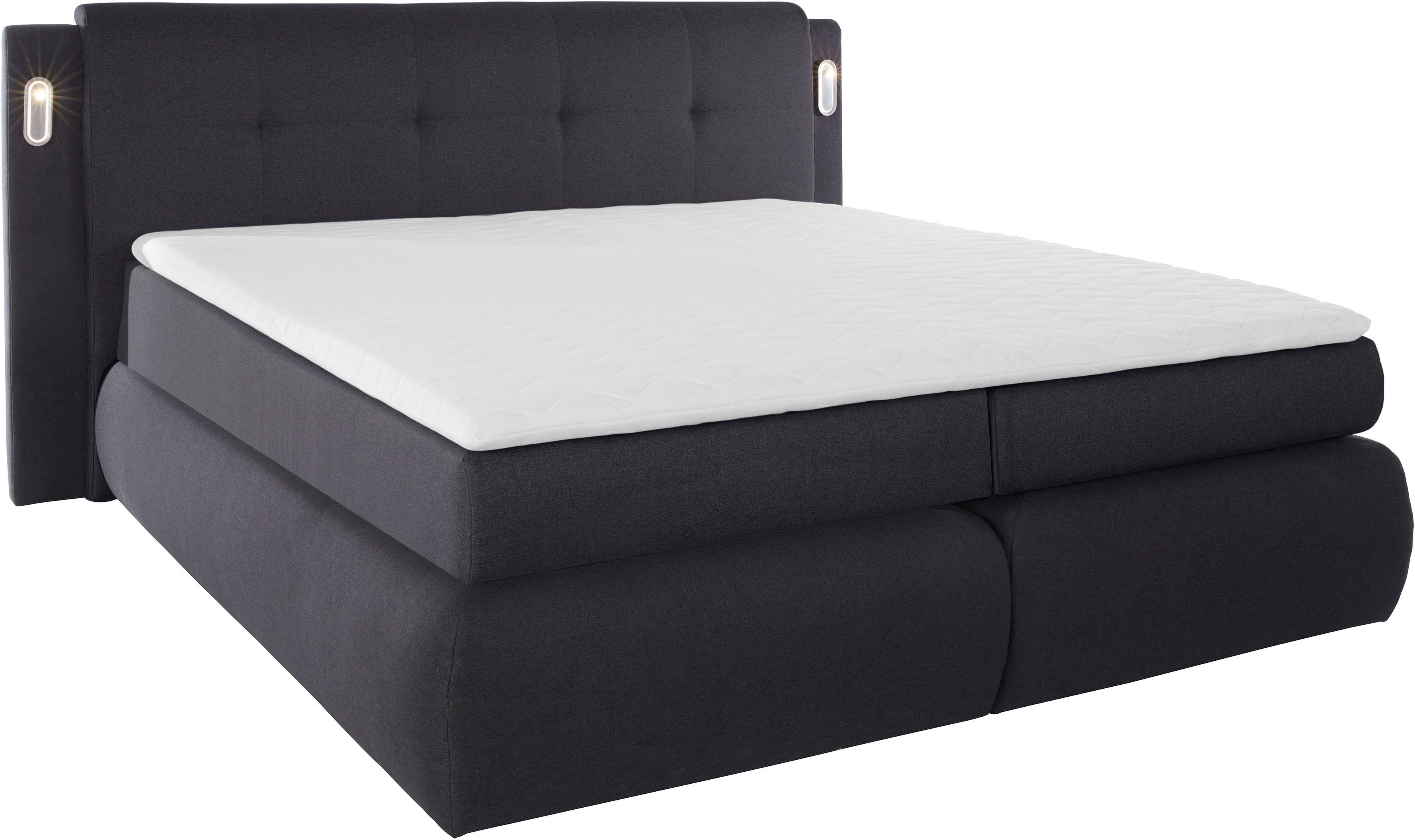 COLLECTION AB Boxspringbett Borna, inklusive Bettkasten, günstig online kaufen