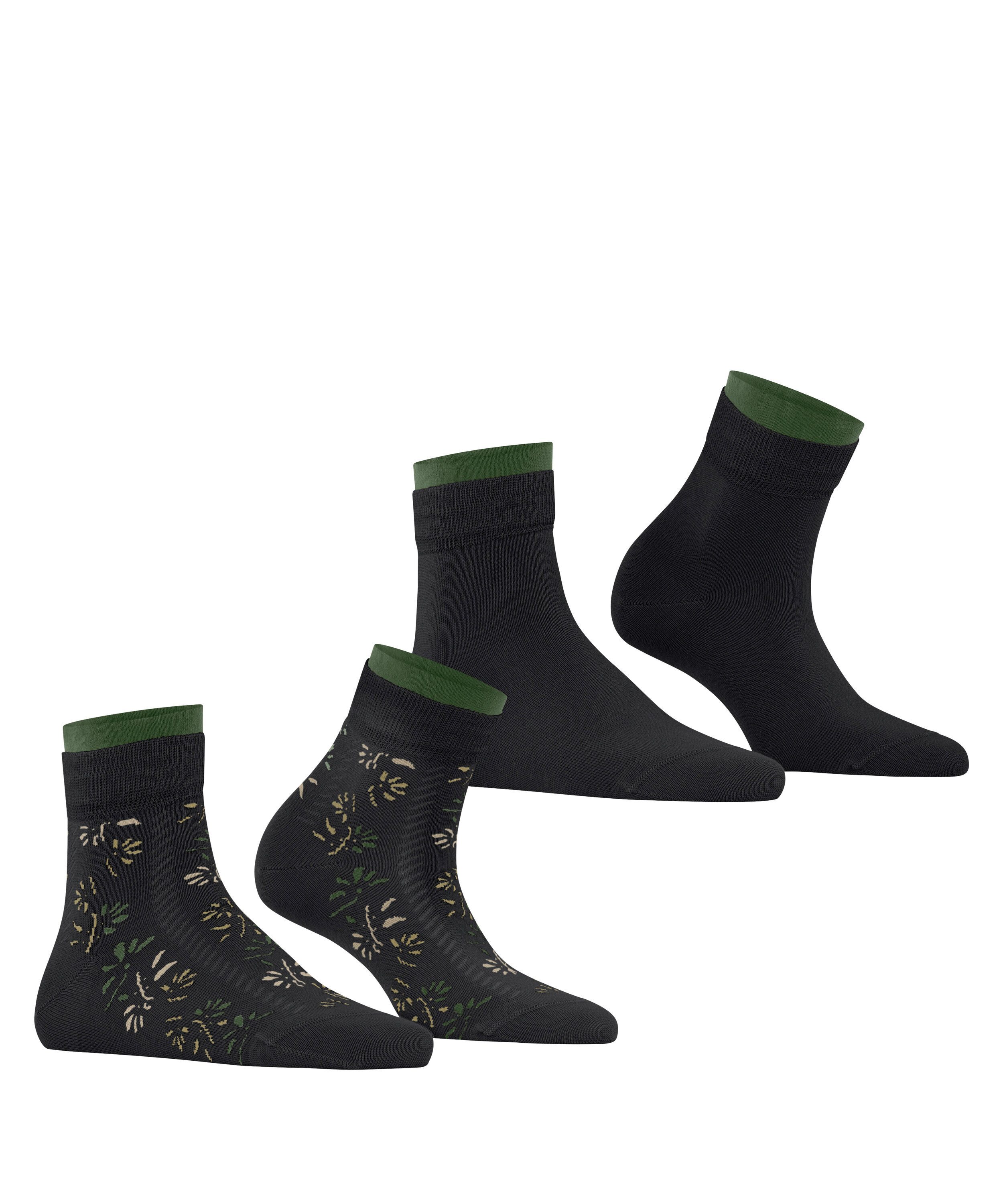 Esprit Kurzsocken Soft Blooms 2-Pack Kurzsocken (2-Paar)