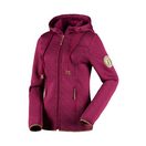 LASCANA ACTIVE Fleecejacke Trekkingjacke mit Kapuze