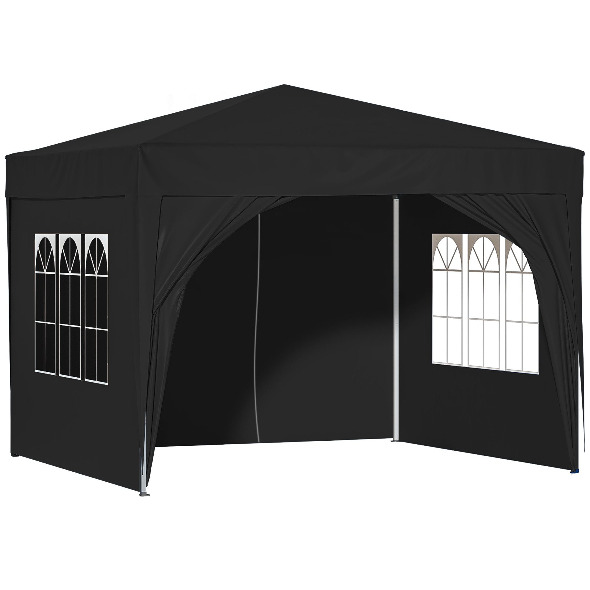 Thanaddo Faltpavillon 3×3m Pop-Up Faltpavillon,Gartenpavillon,faltbar Party günstig online kaufen
