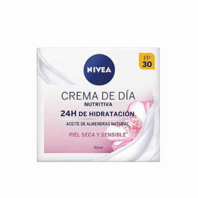 Nivea Tagescreme Nourishing Day Cream 24h Hydration Dry And Sensitive Skin 50ml