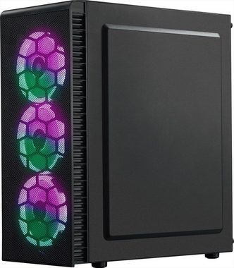 Kiebel Raptor V Gaming-PC-Komplettsystem (27", AMD Ryzen 5 AMD Ryzen 5 5600G, Radeon Vega, 16 GB RAM, 1000 GB SSD, ARGB-Beleuchtung)