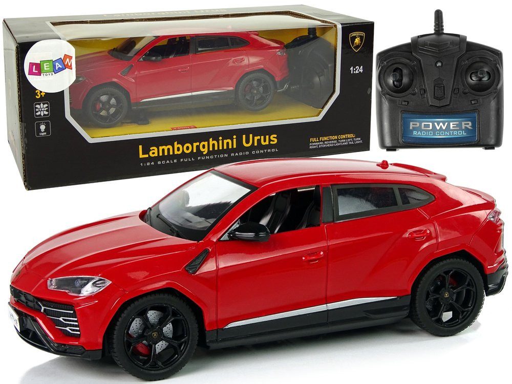 Wisam RC-Auto Auto R/C 1:24 Lamborghini Urus Rot 2.4 G Lichter