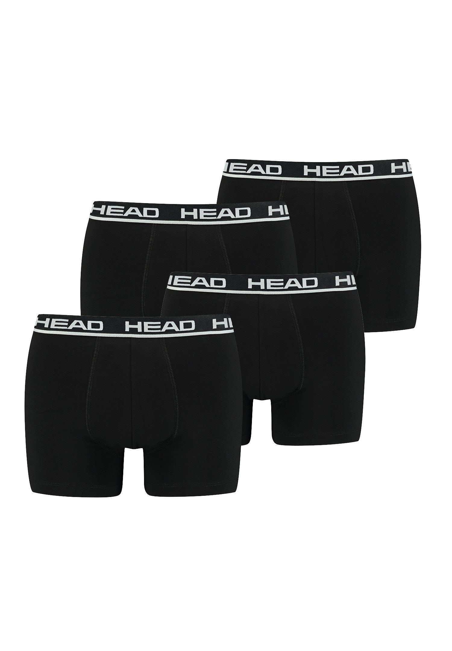 Head Boxershorts Head Basic Boxer 4P (Spar-Set, 4-St., 4er-Pack) 005 - Black