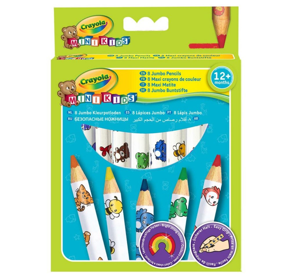 Thumbnail - Goliath® Malstift Crayola Mini Kids Buntstifte gr.8 Stck.