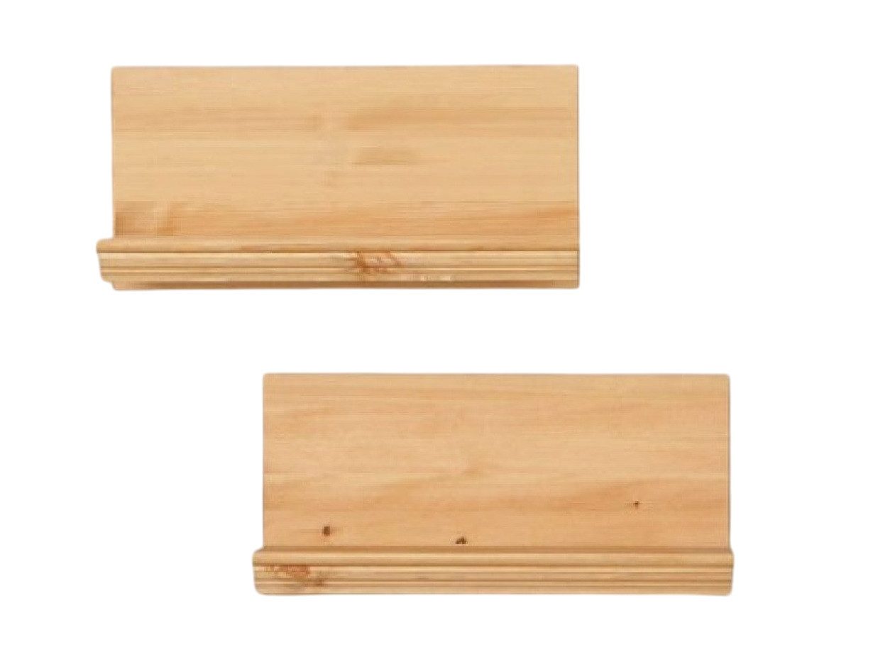 Clever-Moebel Wandregal 2er Set Wandregal aus Kiefernholz im Landhausstil, günstig online kaufen