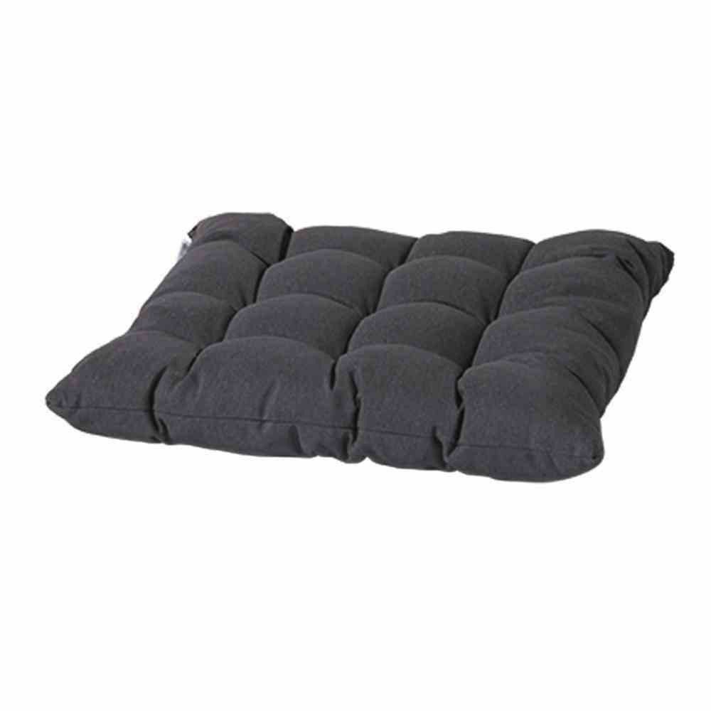 GAUTZSCH Sitzkissen in grau, 50% Baumwolle, 45% Polyester - 46x6x46cm (BxHxT)