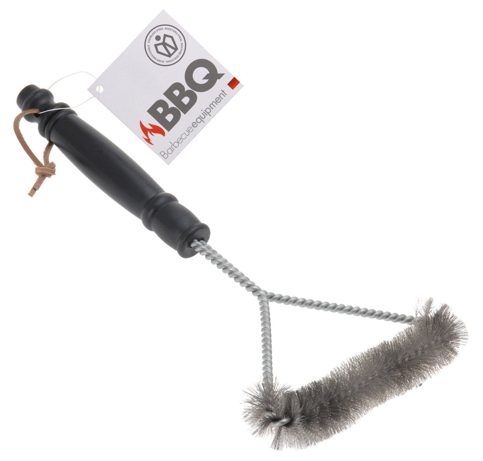 Grillbürste Grillschweine Grillbürste Dreiecksform 30,7cm Grill Zubehör Camping Outdoor BBQ