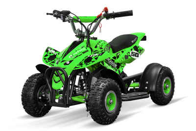 Nitro Motors Бруд-Bike 49cc Mini Kinder Quad Dragon 4" Kinderquad Pocketquad ATV, 1 Gang, Automatikschaltung