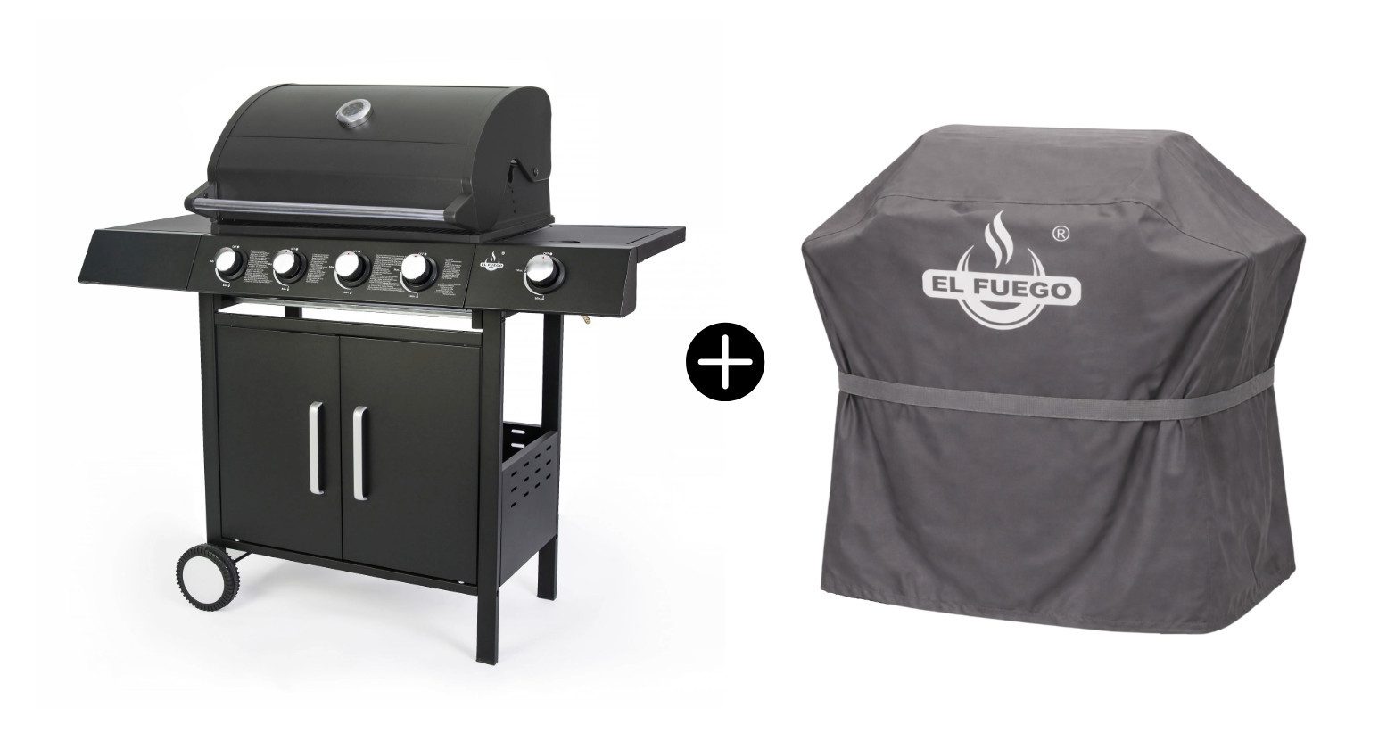 El Fuego Grillabdeckhaube El Fuego® Abdeckhaube für "San Angelo" und "Columbus" 3+1 und 4+1