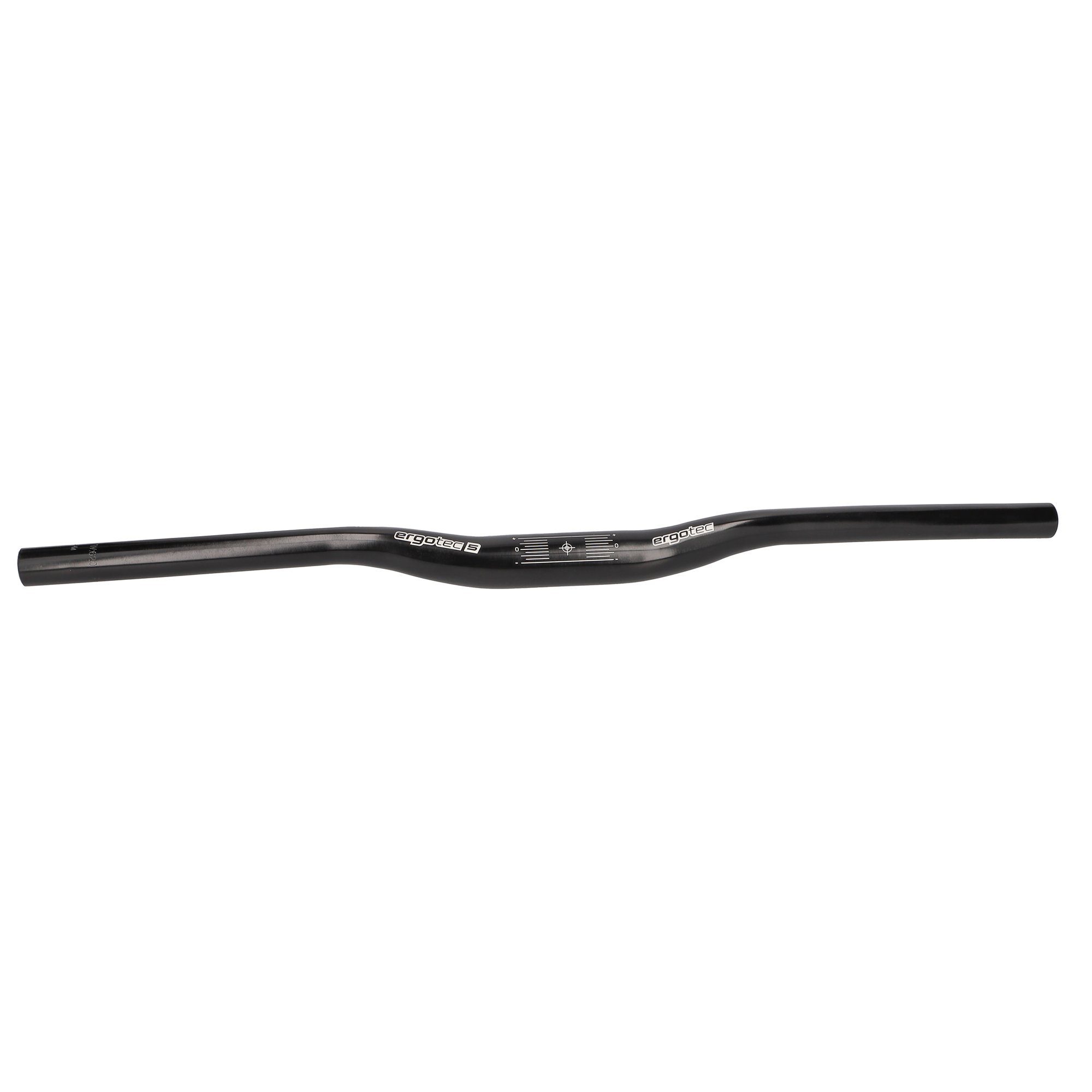 Ergotec Fahrradlenker Lenker Low Riser 31 8 schwarz eloxiert 620 180 6 9 5