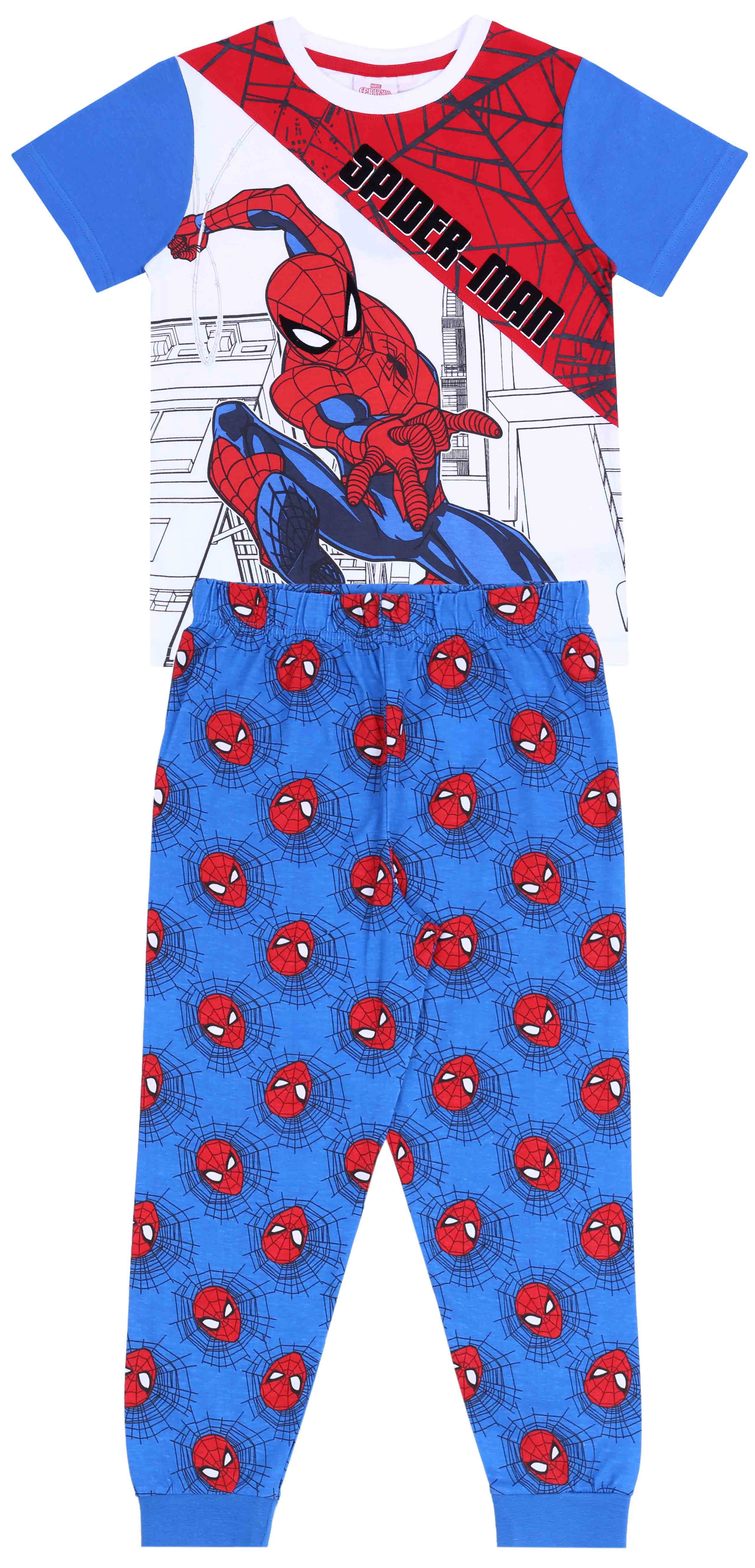 Sarcia.eu Pyjama Blaues Pyjama Spiderman MARVEL 2-3 Jahre
