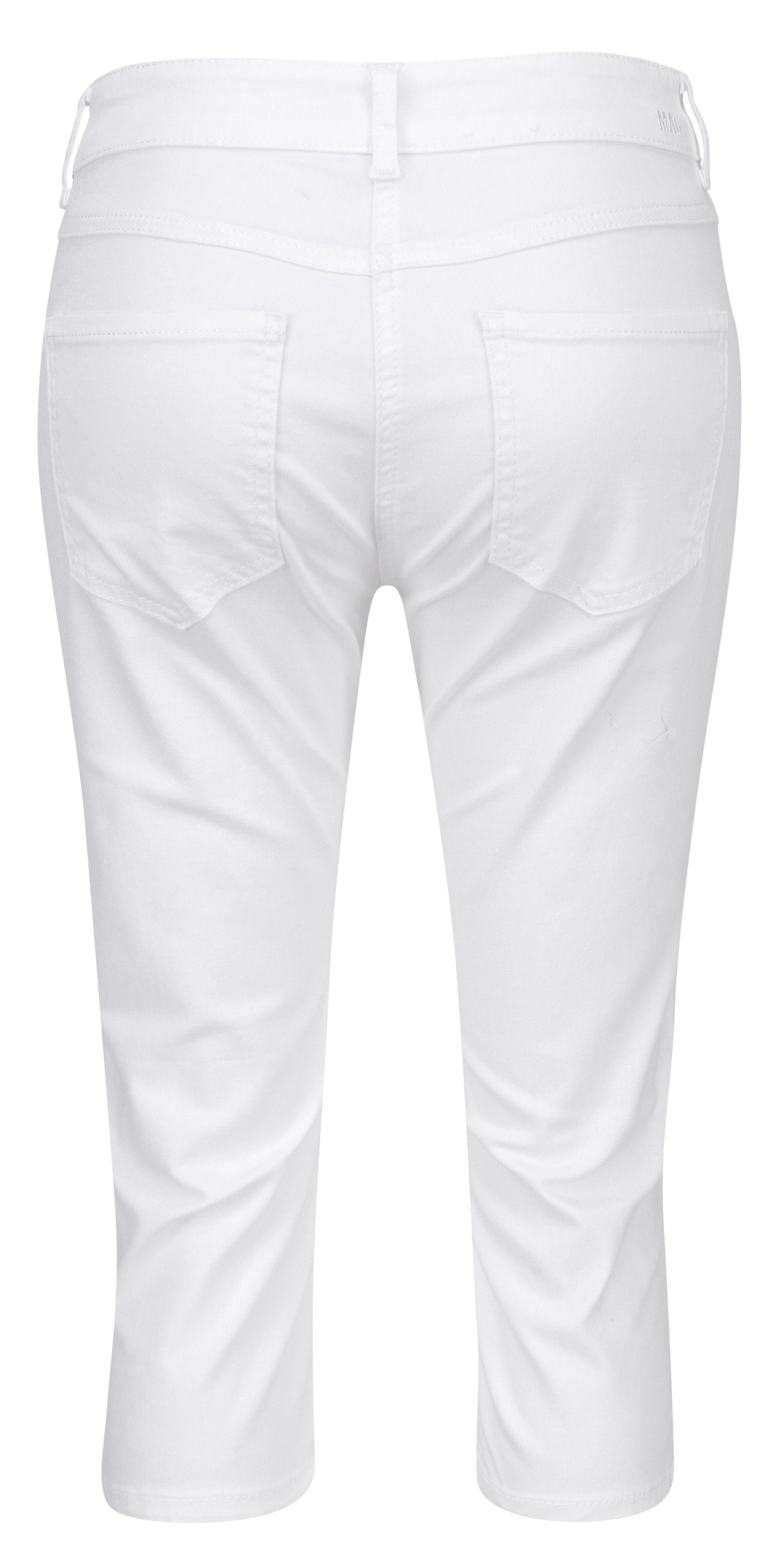 5917-90-0394 D010 MAC MAC denim CAPRI white Stretch-Jeans