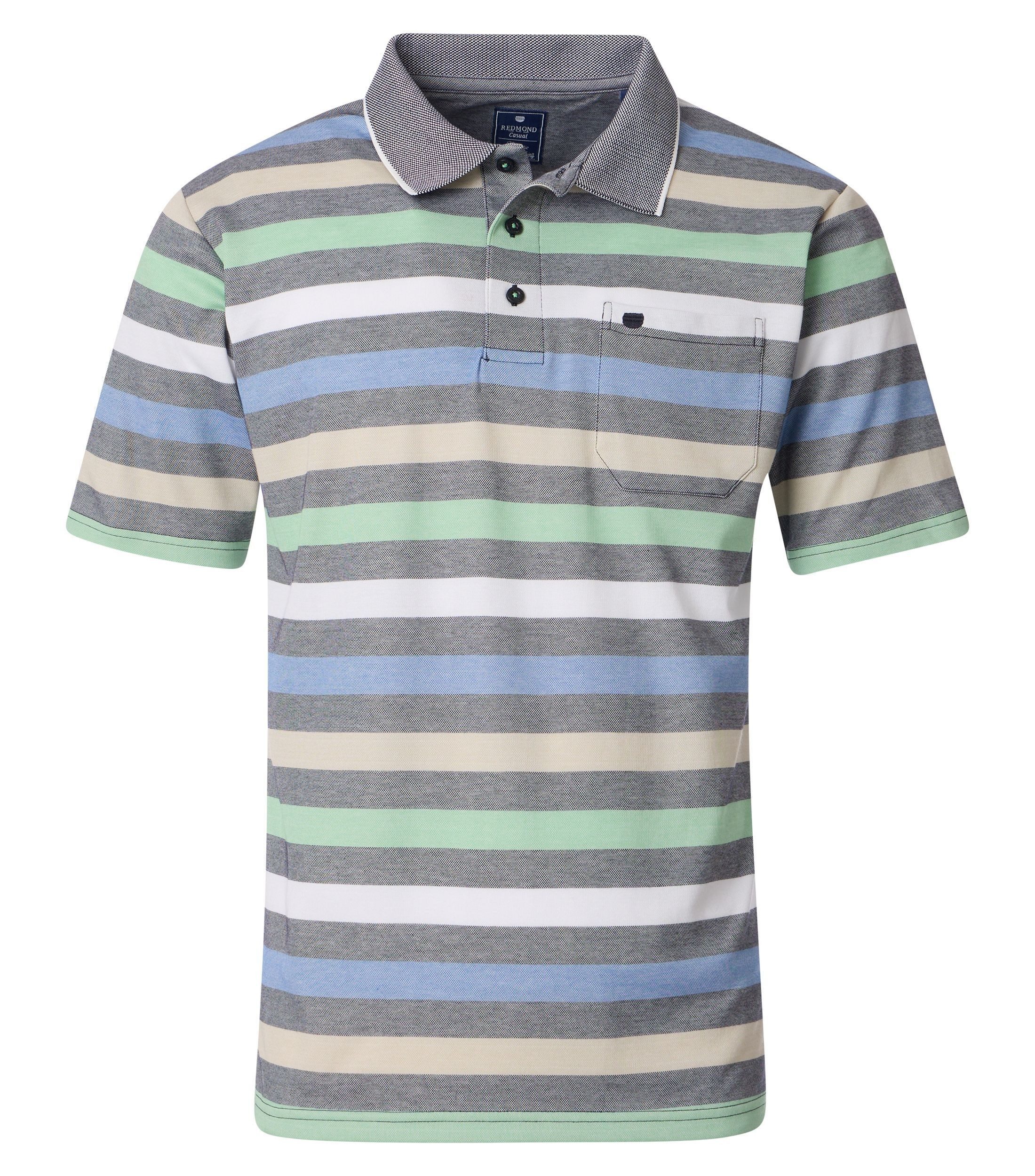 Redmond Poloshirt gestreift basic günstig online kaufen