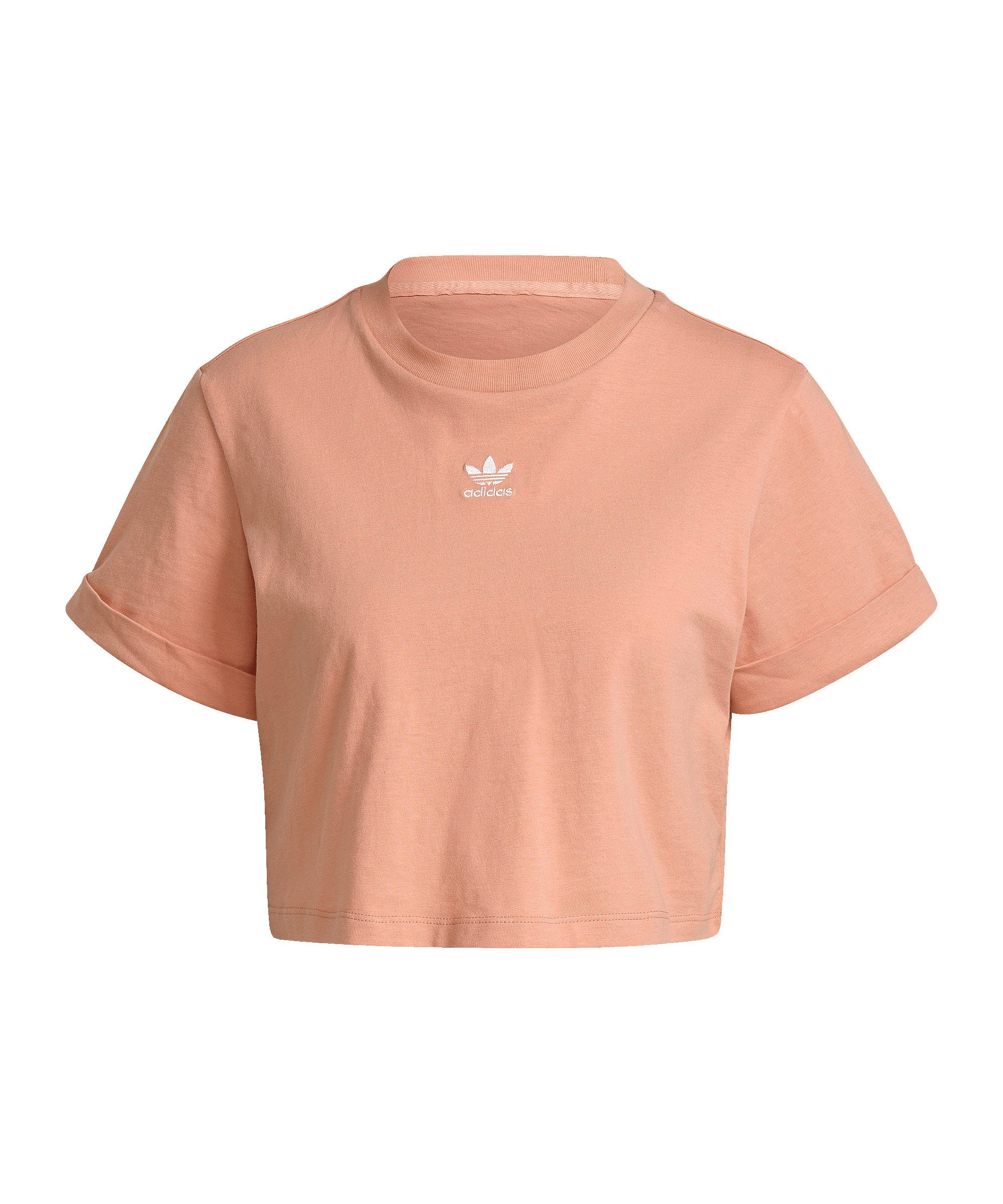 adidas Originals T-Shirt adidas Originals Essentials Cropped T-Shirt Damen Baumwolle