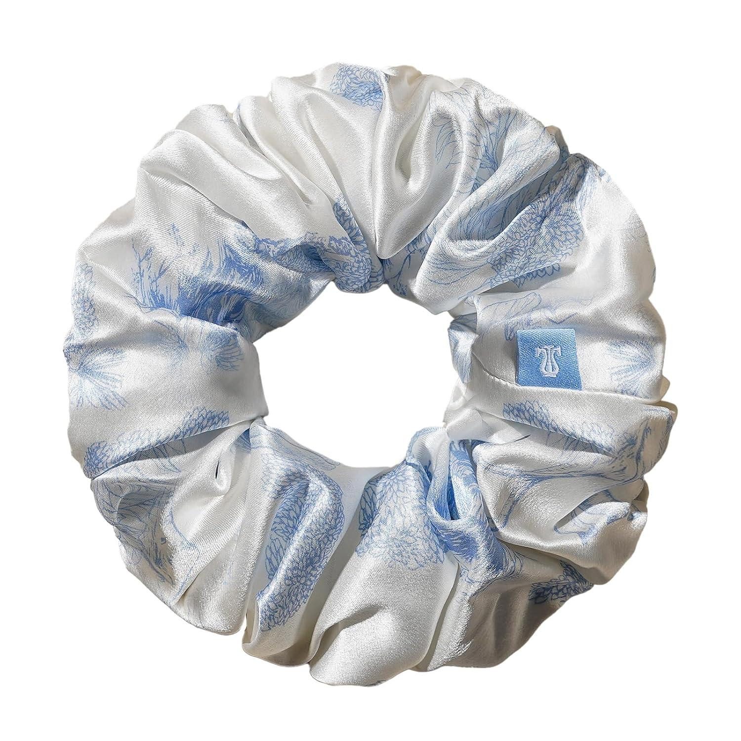 Haargummi 100% Seide Haarringe Damen Pferdeschwanzhalter Haarband Seide MEHRWEG