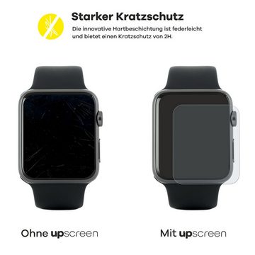 upscreen Schutzfolie für Micento California Smartwatch, Displayschutzfolie, Folie matt entspiegelt Anti-Reflex