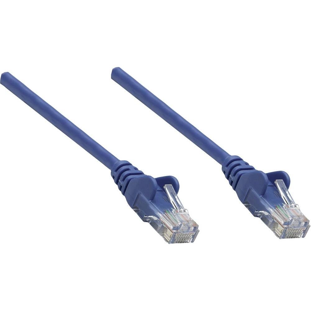 Intellinet Netzwerkkabel, Cat6, S/FTP 100% Kupfer LAN-Kabel, (25.00 cm), Folienschirm, Geflechtschirm, Halogenfrei