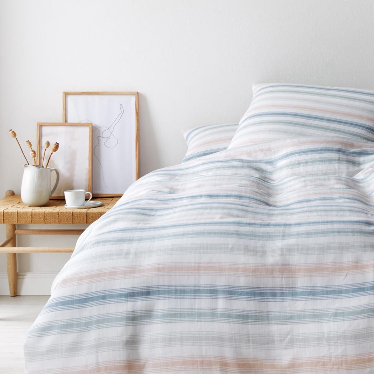 Elegante Bettwäsche Bliss, Leinen, 2 teilig günstig online kaufen