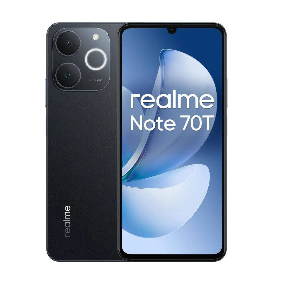 Realme realme Note 70T 4GB+256GB Smartphone (6.74 Zoll, 256 GB Speicherplatz, 13 MP Kamera)