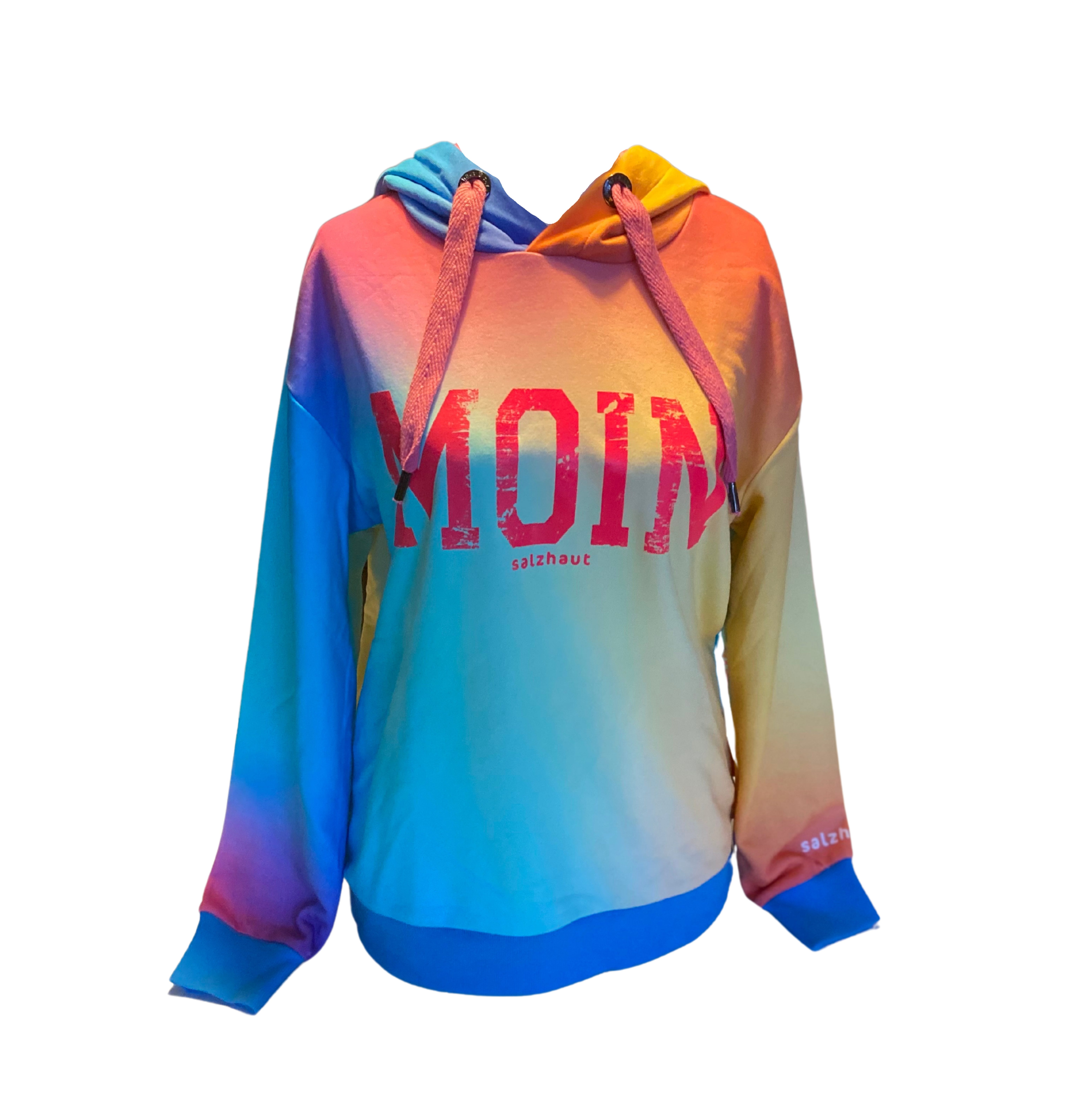 salzhaut Hoodie Salzhgaut Hoodie Uthüsig mit Schriftzug MOIN günstig online kaufen