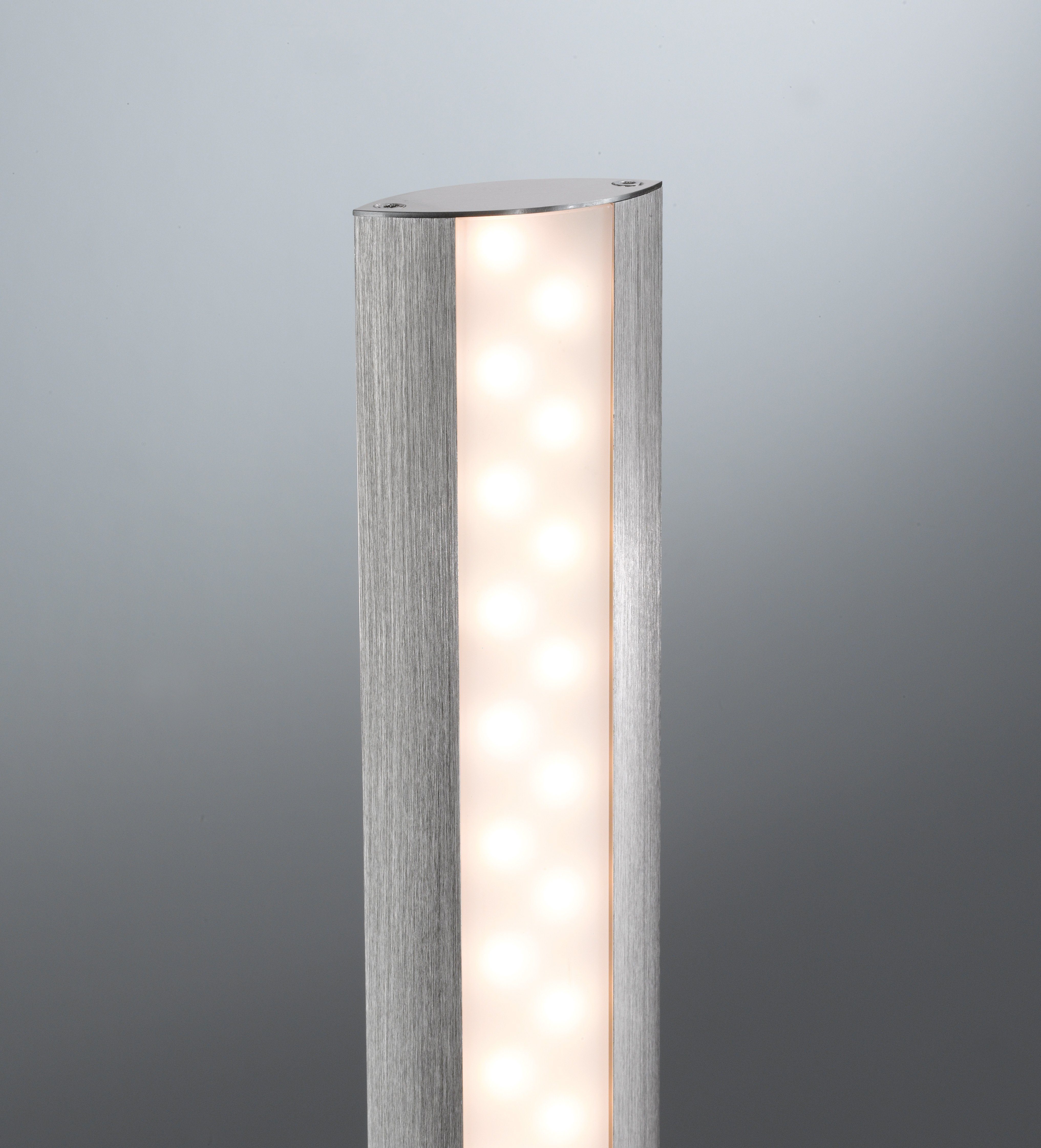Stehlampe LED Dimmfunktion, TW, HONSEL & LED Beat Warmweiß fest FISCHER Neutralweiß, integriert,