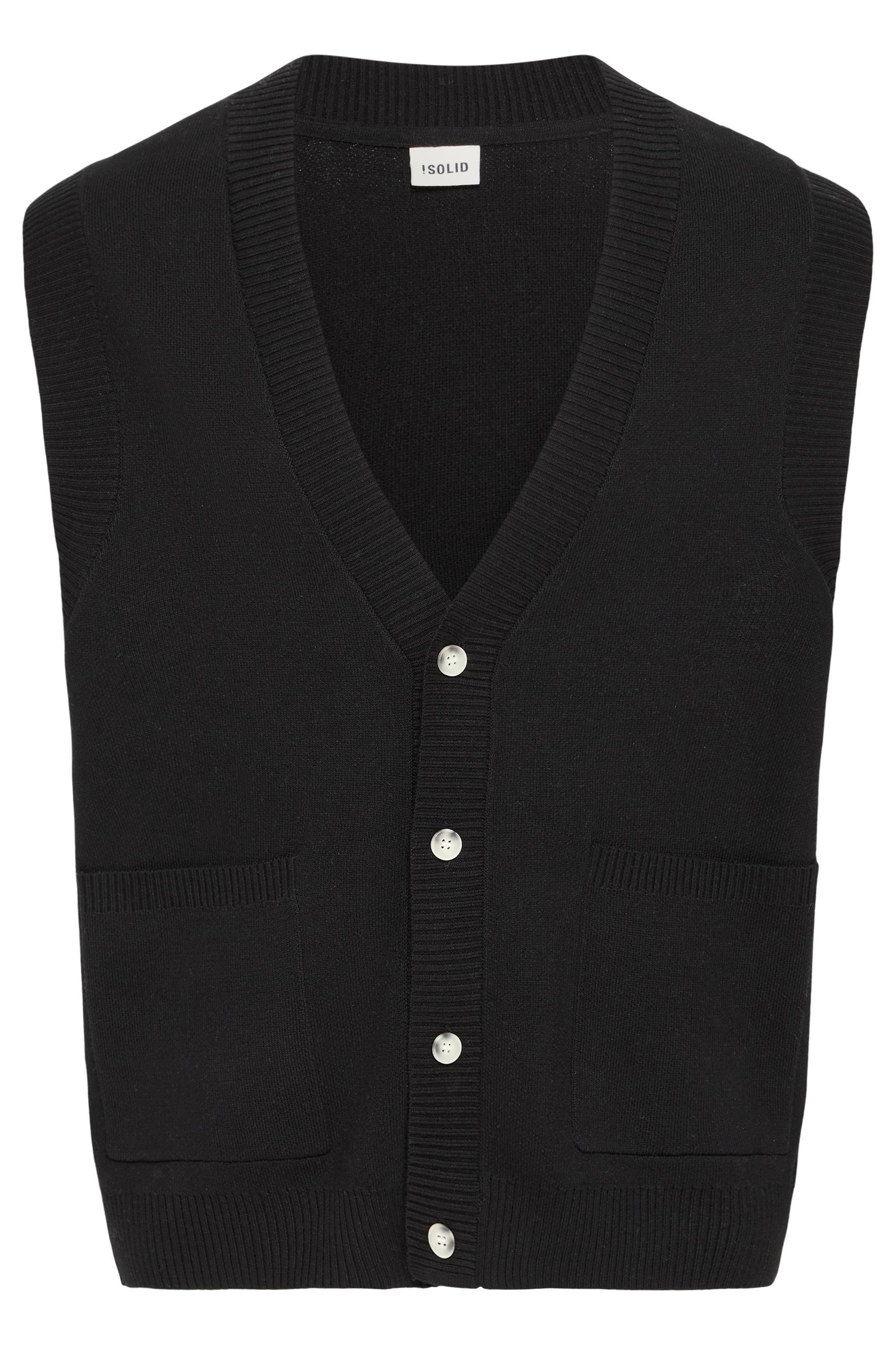 !Solid Strickjacke SDRYKER VEST Modische Feinstrick-Weste günstig online kaufen