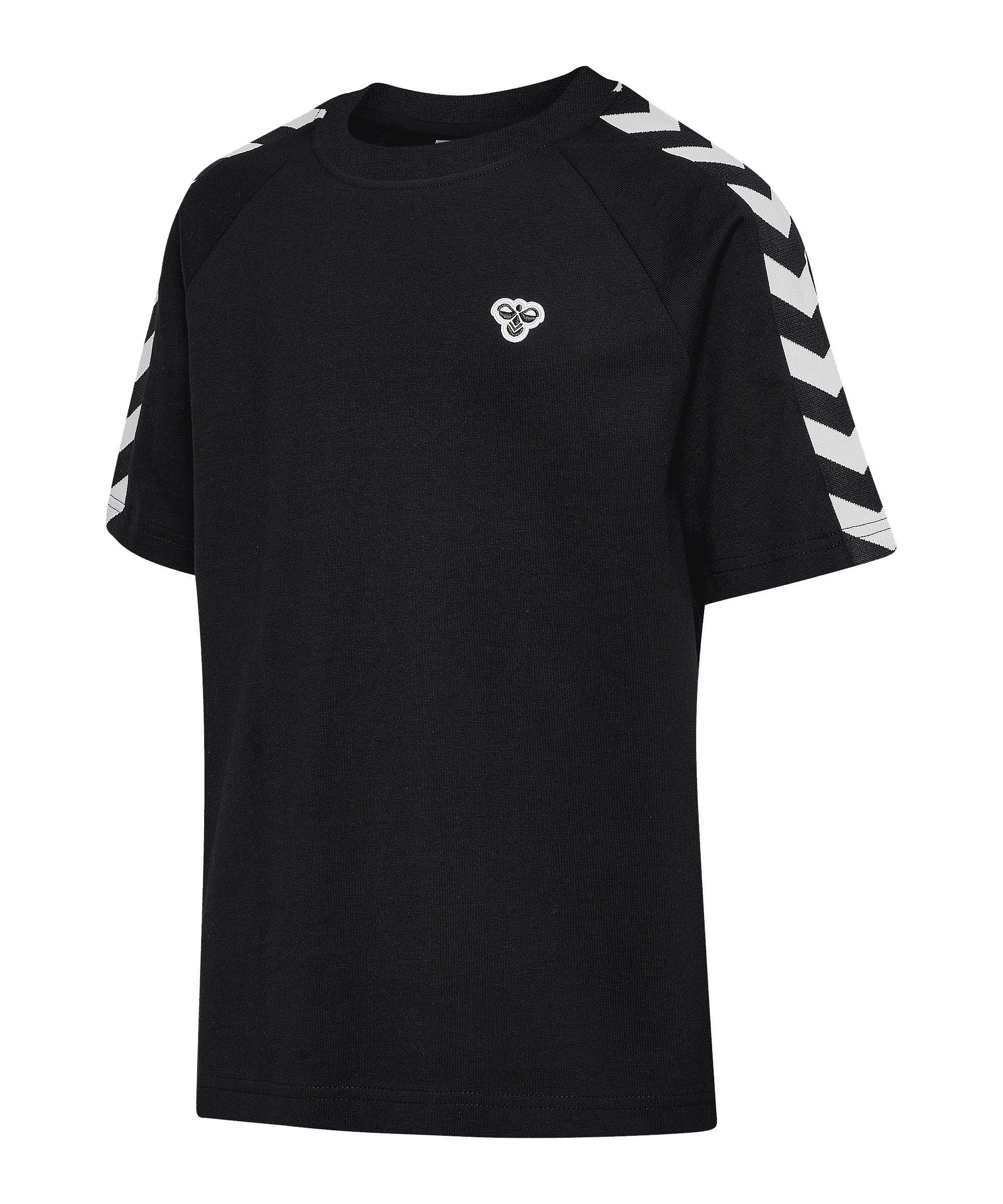 hummel T-Shirt Hummel Archive Loose S/S T-Shirt Kids Weiß Baumwolle