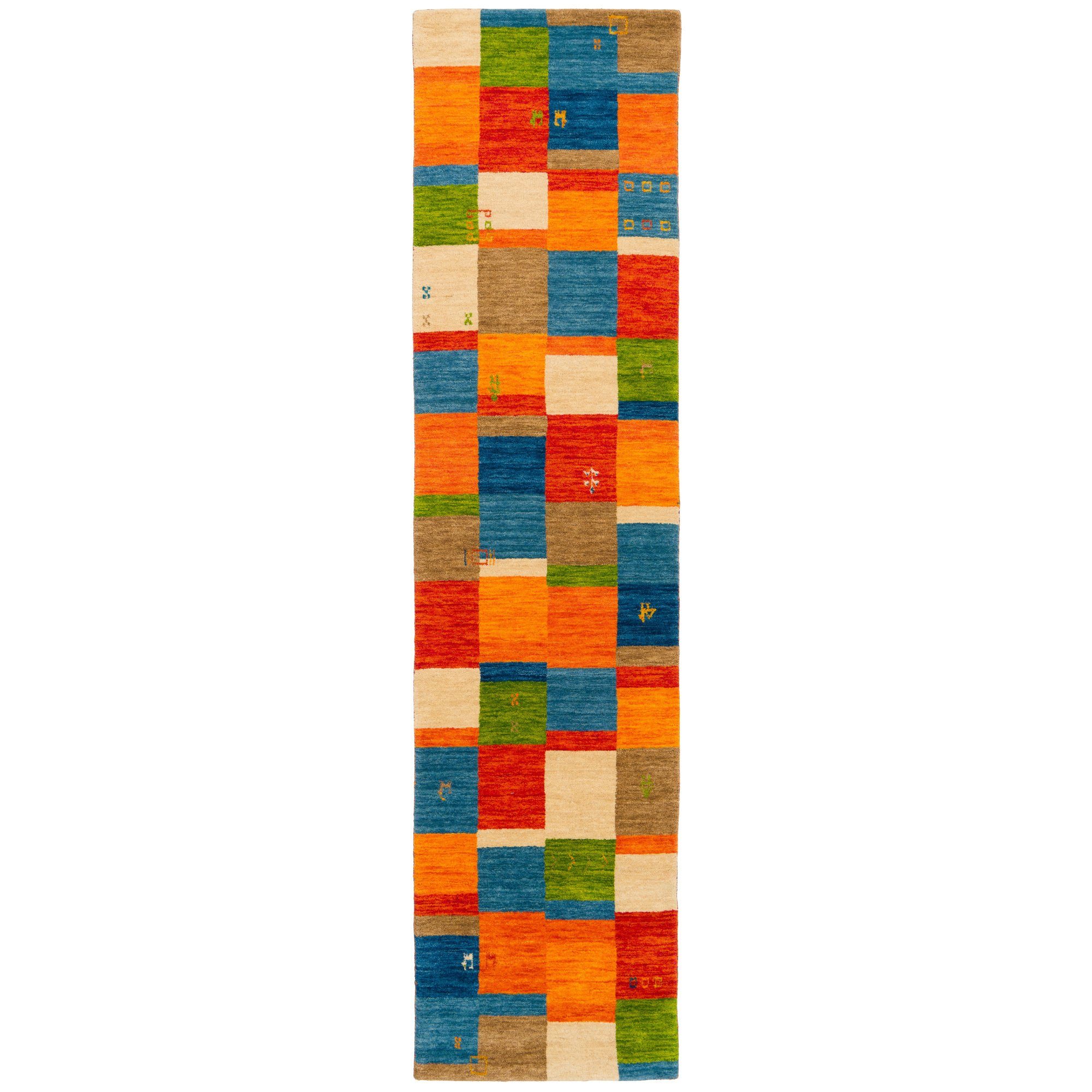 Pergamon Läufer Natur Wolle Teppich Gabbeh günstig online kaufen