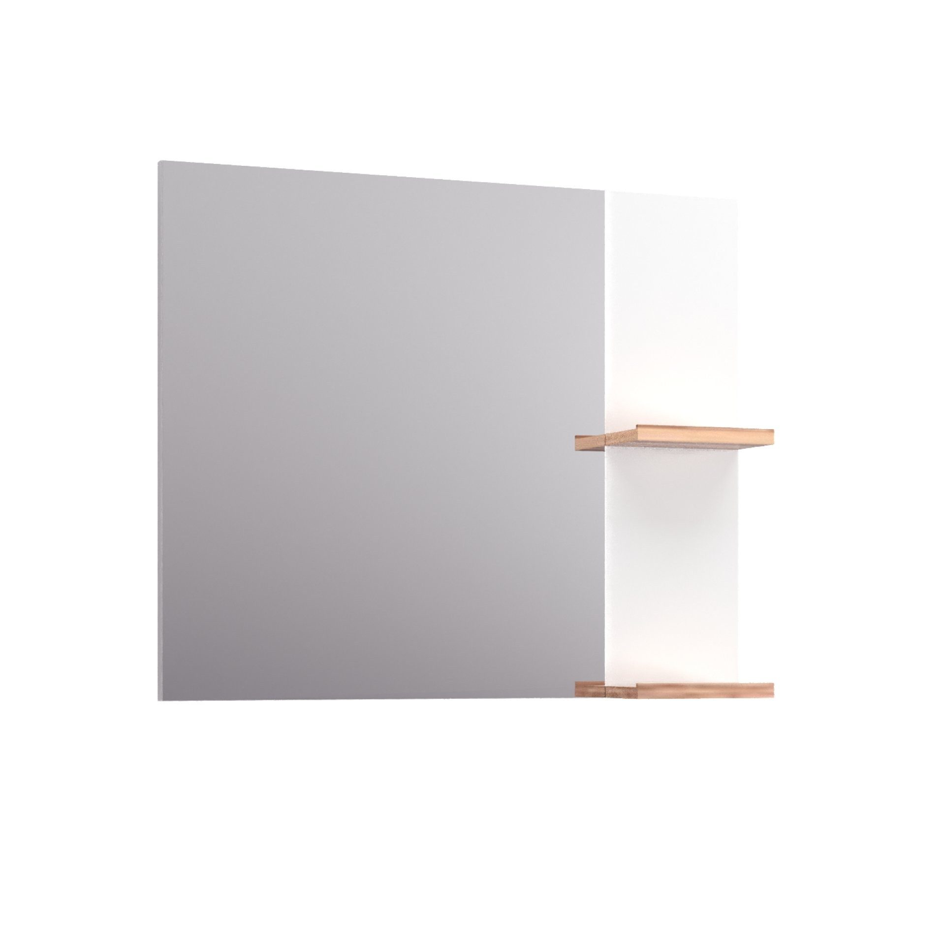 BADEDU Badspiegel Spiegel mit Ablage, Badezimmerspiegel