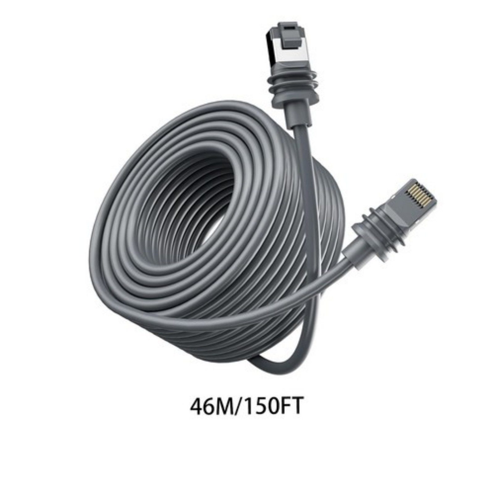 YUBRO-STUDIO Ethernet Ersatzkabel für Starlink Gen 3 Outdoor Wohnmobil Haus 24AWG Stromkabel, (46 cm)