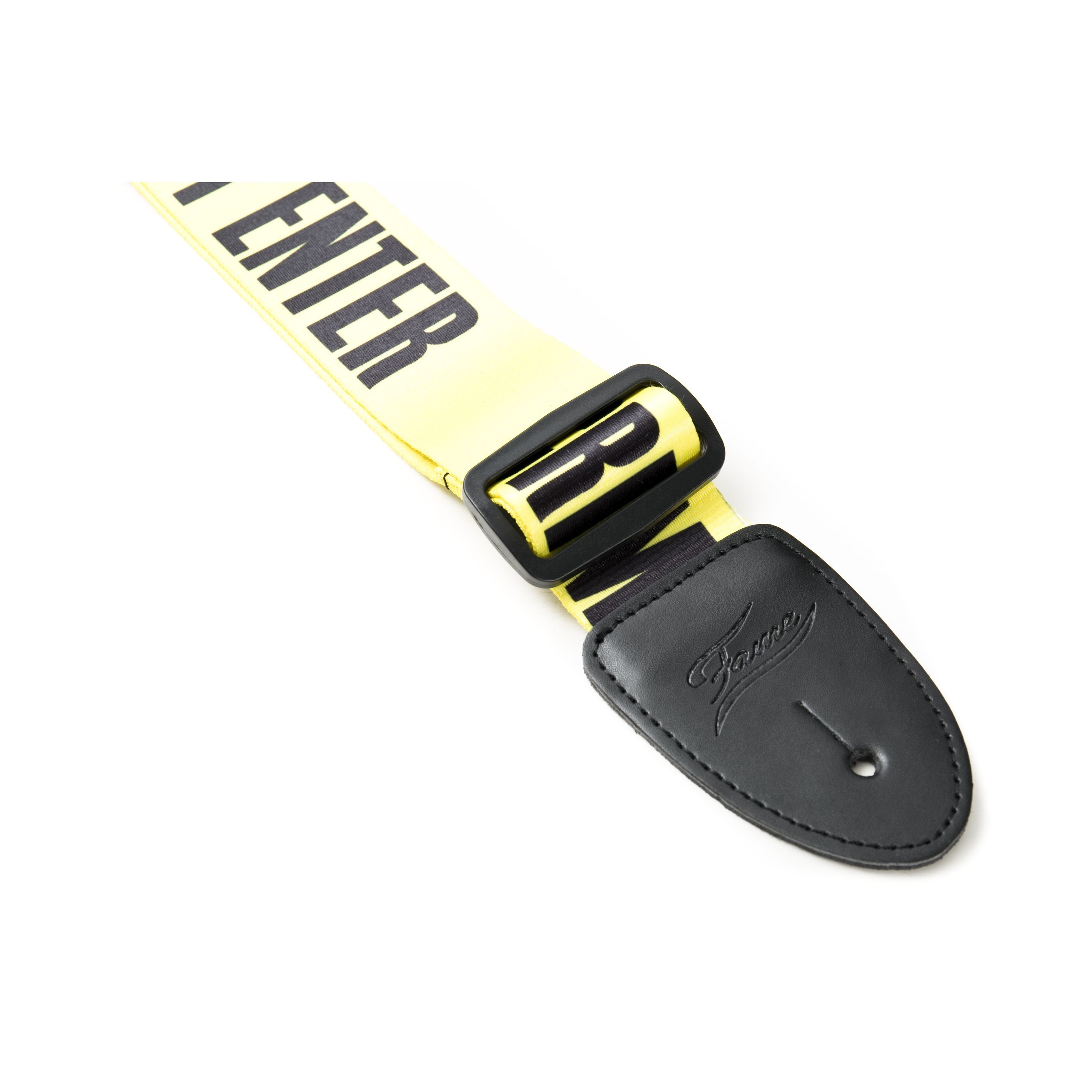 FAME Gitarrengurt, Nylon Series, Crime Scene, Gitarrentasche