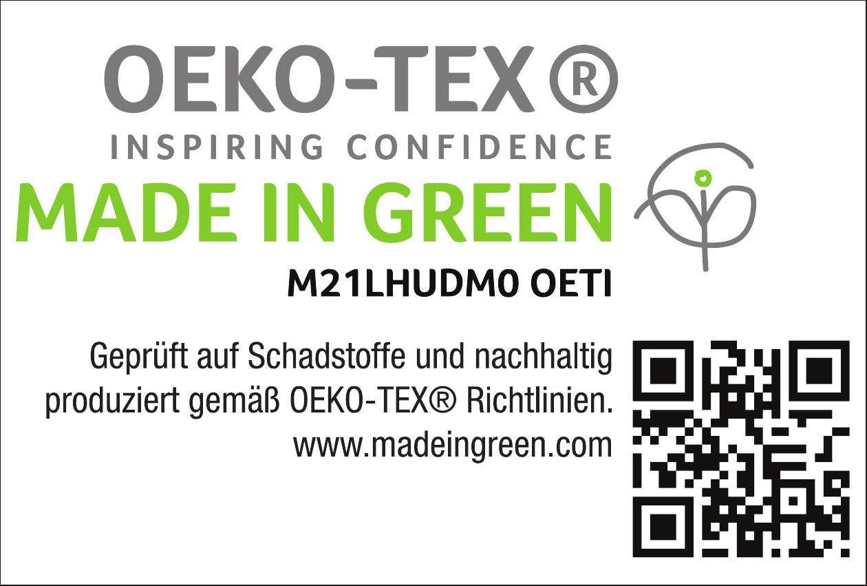Federn, Daunenprodukt" Baumwolle, Green" Kl. Bezug: 1, GRÖNLAND zertifiziert in Haeussling, 100% in weiße hochwertiges Made Daunen/10% 90% nachhaltiges, Made Daunenbettdecke, neue, Green, Füllung: