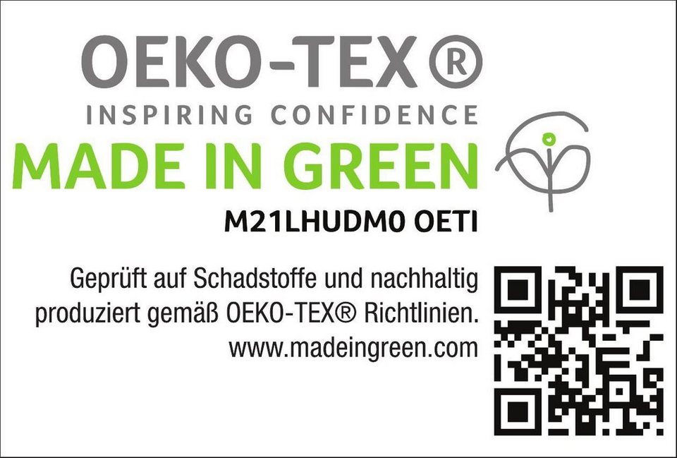 Daunenbettdecke, GRÖNLAND Made in Green, Haeussling, Füllung: neue, weiße  90% Daunen/10% Federn, Kl. 1, Bezug: 100% Baumwolle, nachhaltiges, hochwertiges  Daunenprodukt