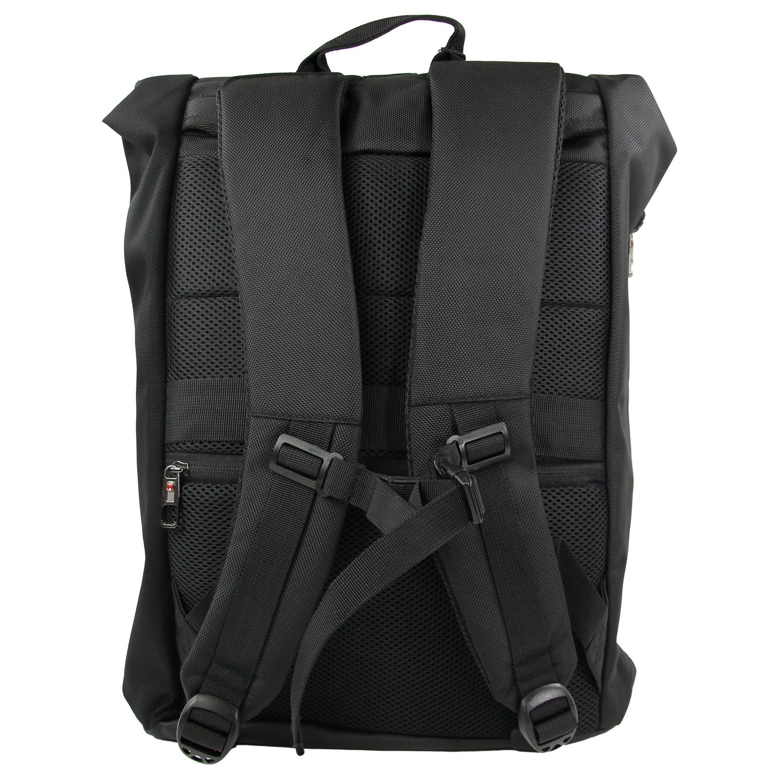 Travel N Meet Reisetasche Travel N Meet Freizeitrucksack, Rucksack (Freizeitrucksack), Herren Freizeitrucksack Polyester, schwarz ca. 50cm hoch