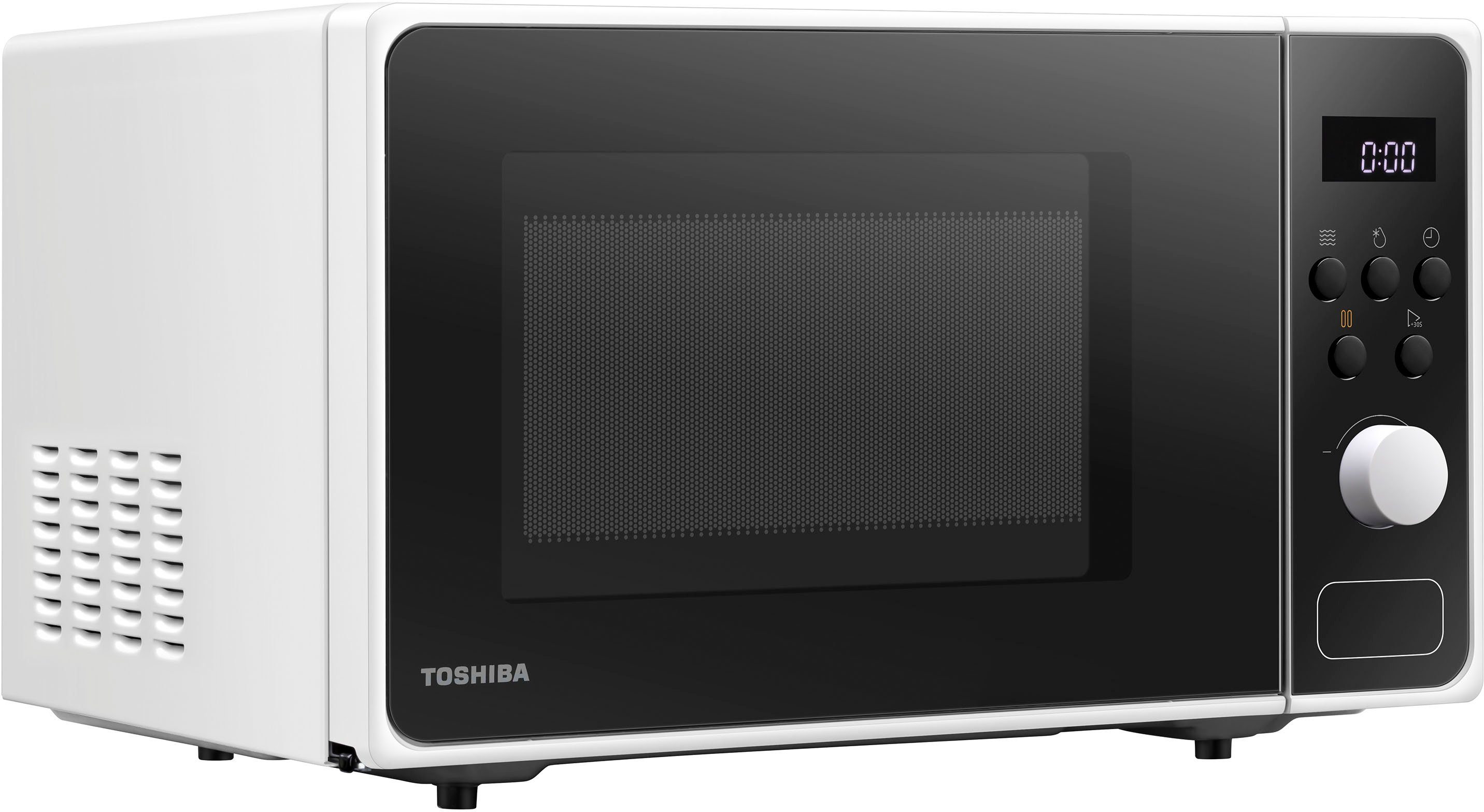 Toshiba Mikrowelle MM2-AM23PF(WH), Mikrowelle, 23 l