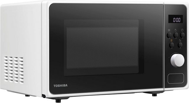 Toshiba Mikrowelle MM2-AM23PF(WH), Grill, Heißluft, Mikrowelle, 23 l