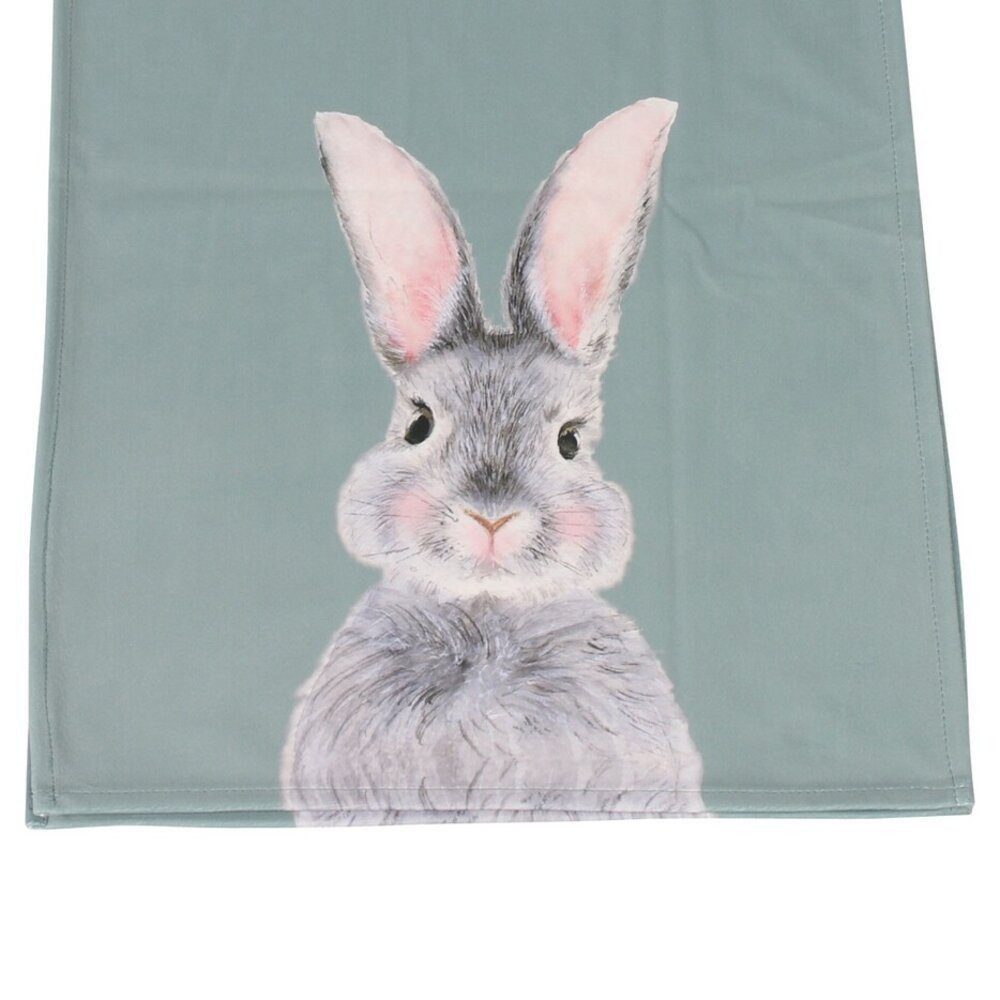 Home-trends24.de Tischläufer Tischläufer Hase Ostern Tischdecke Tischdeko Osterdeko 40 x 140 cm