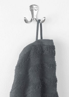 ZOLLNER Duschtücher, Walkfrottier (2-St), 70 x 140 cm, 100% Baumwolle, vom Hotelwäschespezialisten