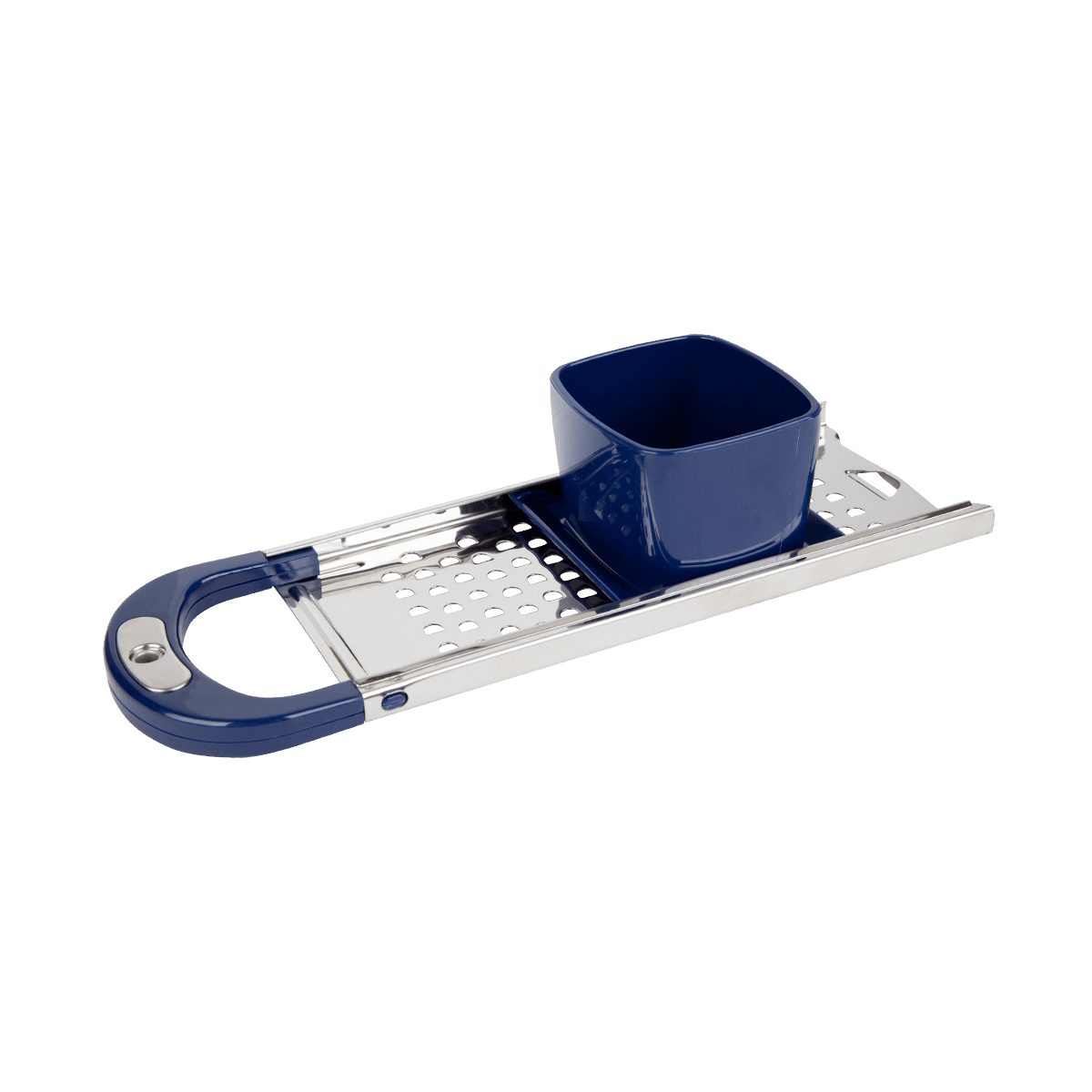 EUROHOME Слайсер для шпецле Edelstahl Spätzlereibe mit Nasen mit Kunststoffgriff, Edelstahl, (1-St., Слайсер для шпецле 33 x 11 x 6,3 cm), Spätzlepresse runde Löcher - Reibe mit Trichter