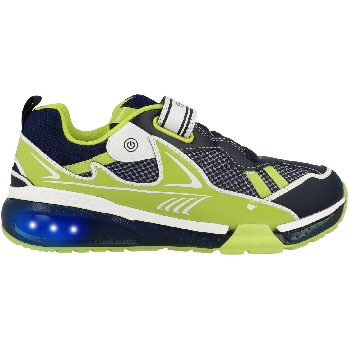 Jungen Geox LED Funktion B. blau Bayonyc Sneaker A J