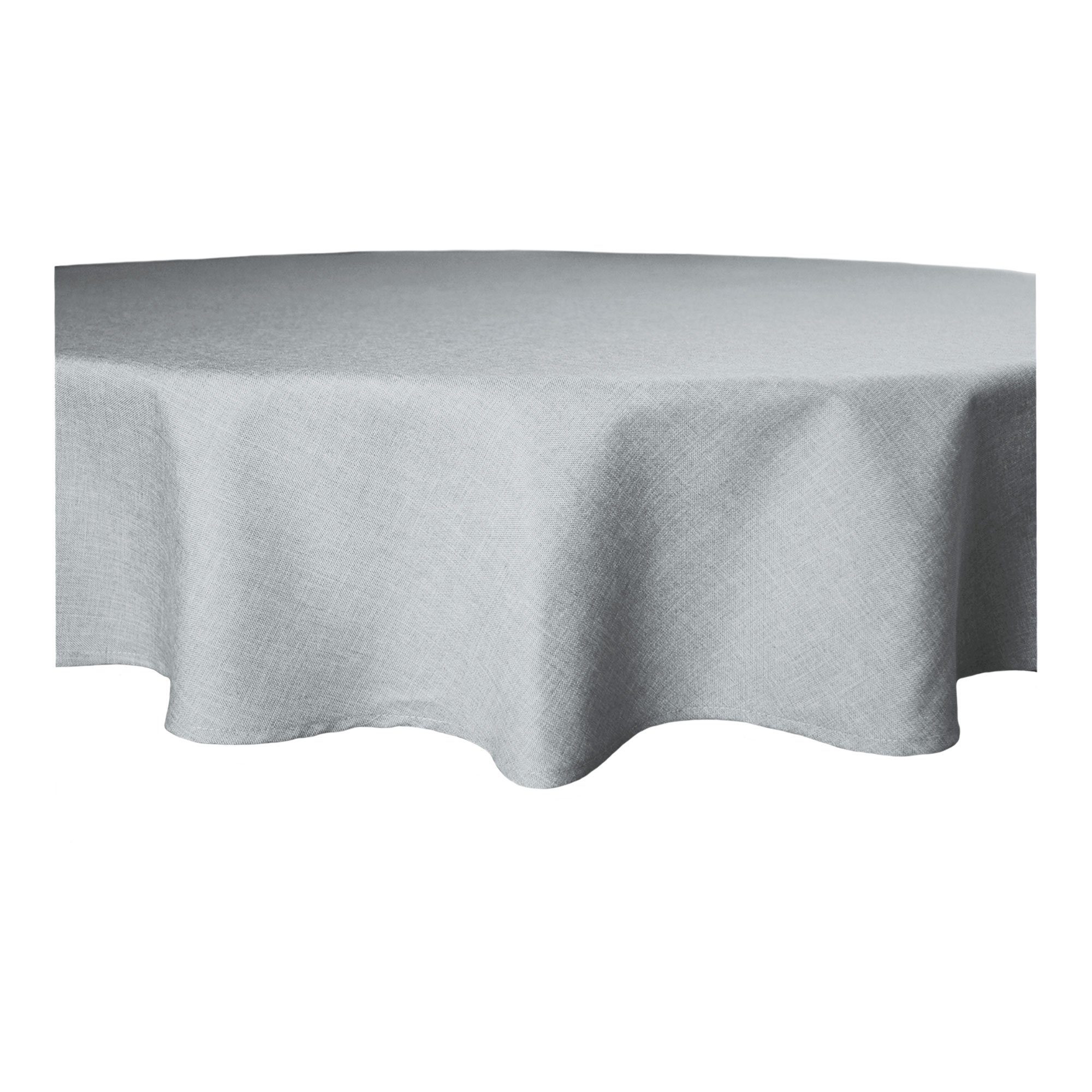Haus und Deko Tischdecke Tischdecke rund Leinenoptik Lotuseffekt Tischwäsche Wasserabweisend (1-tlg)