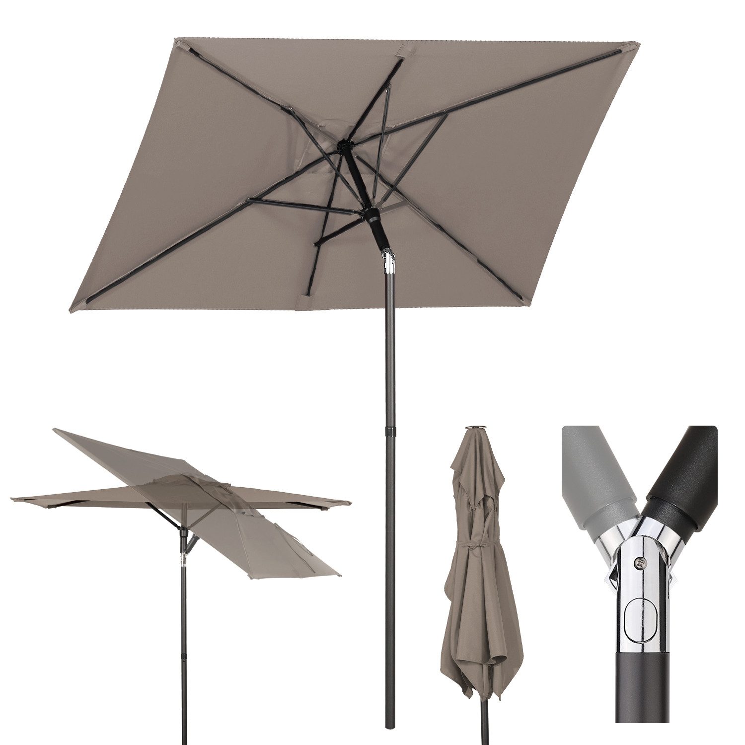 Sekey Balkonschirm 180 x 130 cm günstig online kaufen