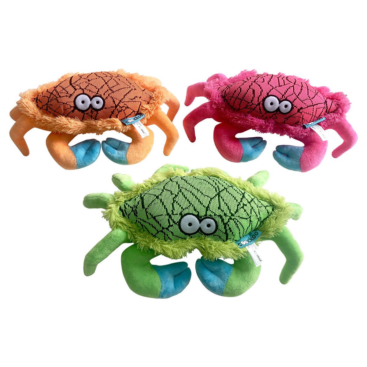 Coockoo Tierkuscheltier Hundespielzeug Hermit