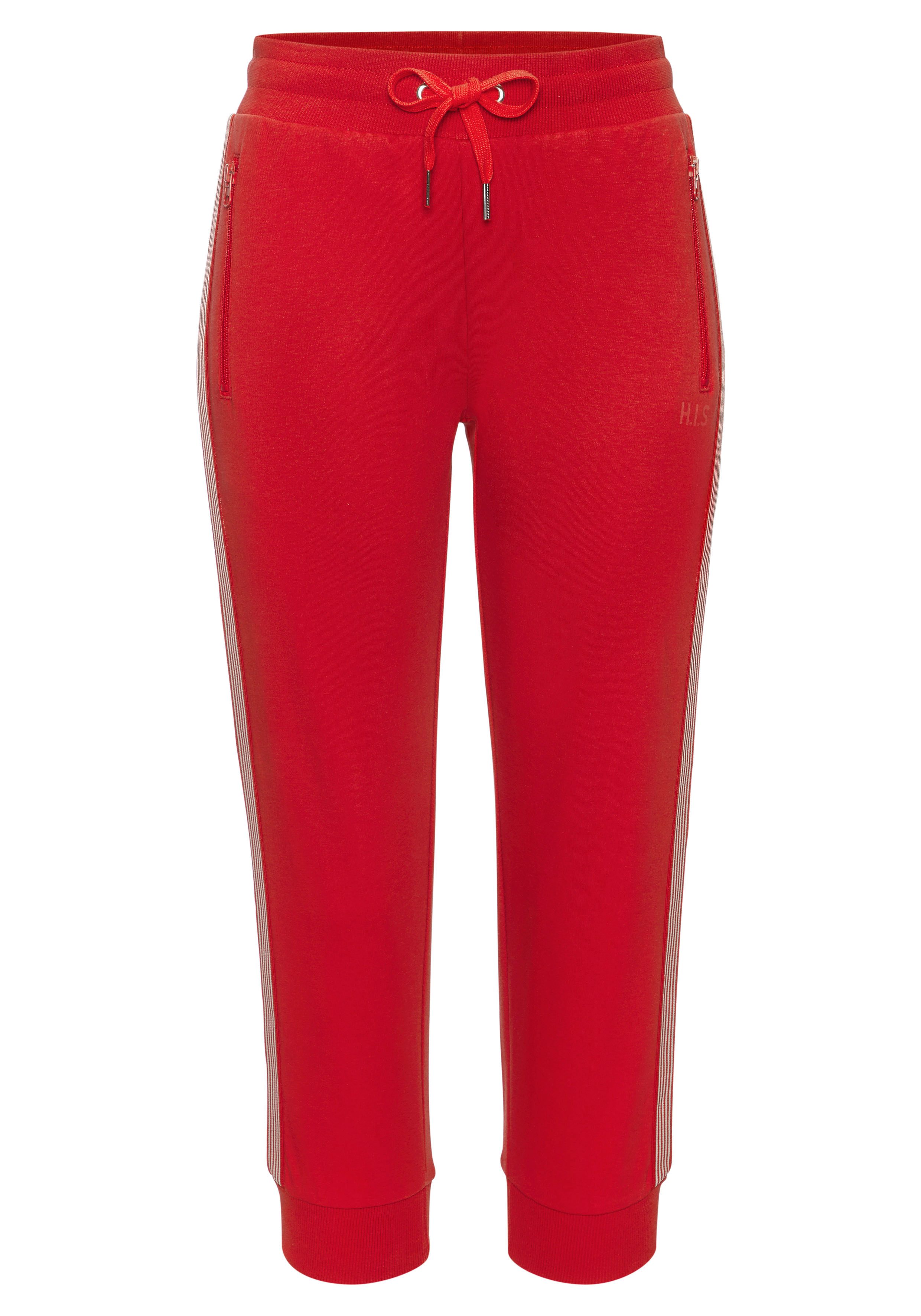 H.I.S Relax-Caprihose mit seitlichen Tapestreifen. € 29,99