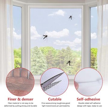 Coonoor Insektenschutz-Vorhang Moskitonetze für Fenster Fliegengitter Fenster Magnet Fenster, (2-St)