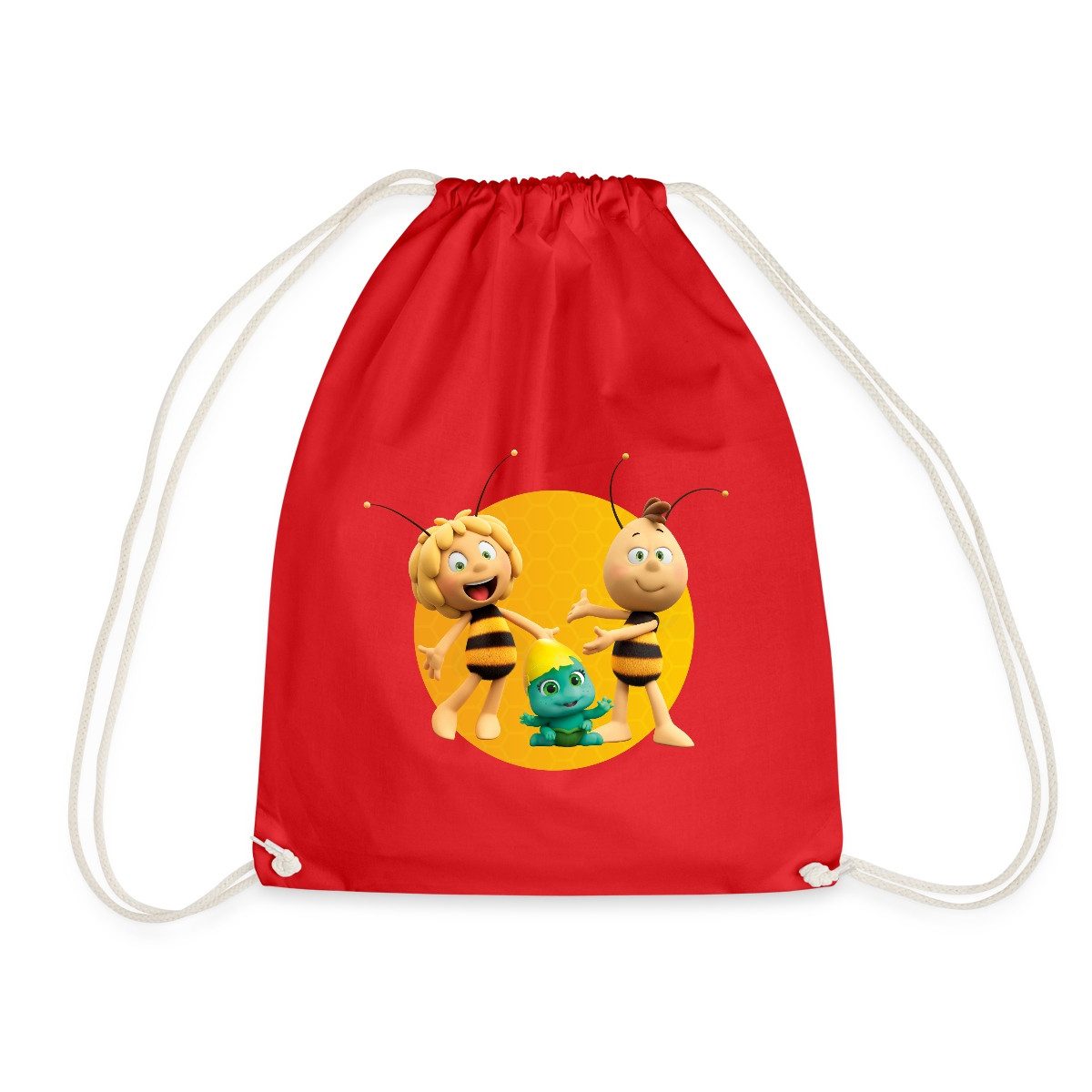 Spreadshirt Turnbeutel Die Biene Maja 3 Maja Willi Smoosh Turnbeutel (1-tlg)