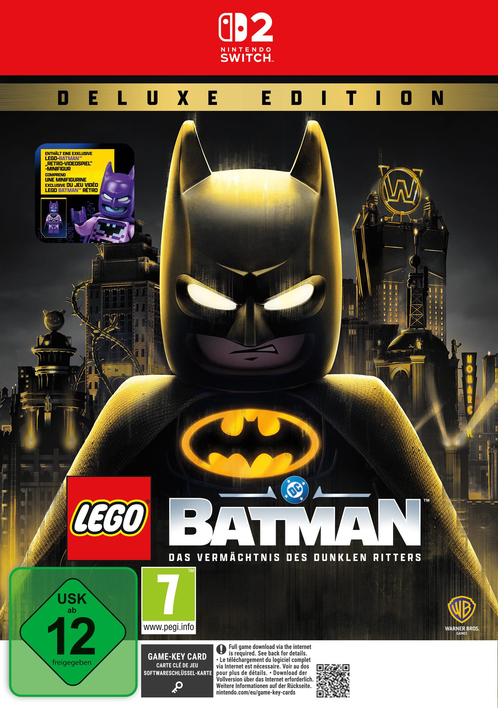 LEGO Batman: Das Vermächtnis des dunklen Ritters Deluxe Edition Nintendo Switch 2
