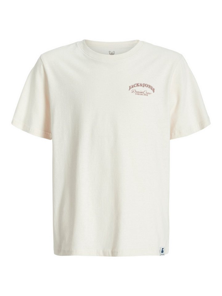Jack & Jones Junior T-Shirt JJEBRANDES BACKP (1-tlg) Markenlogo