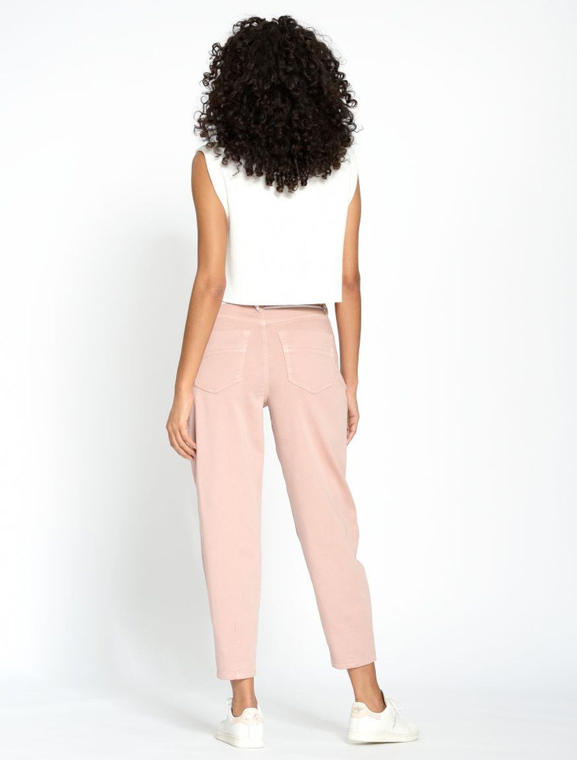 GANG Loose-fit-Jeans Gang Silvia Jogger Balloon Fit (1-tlg) Kordel